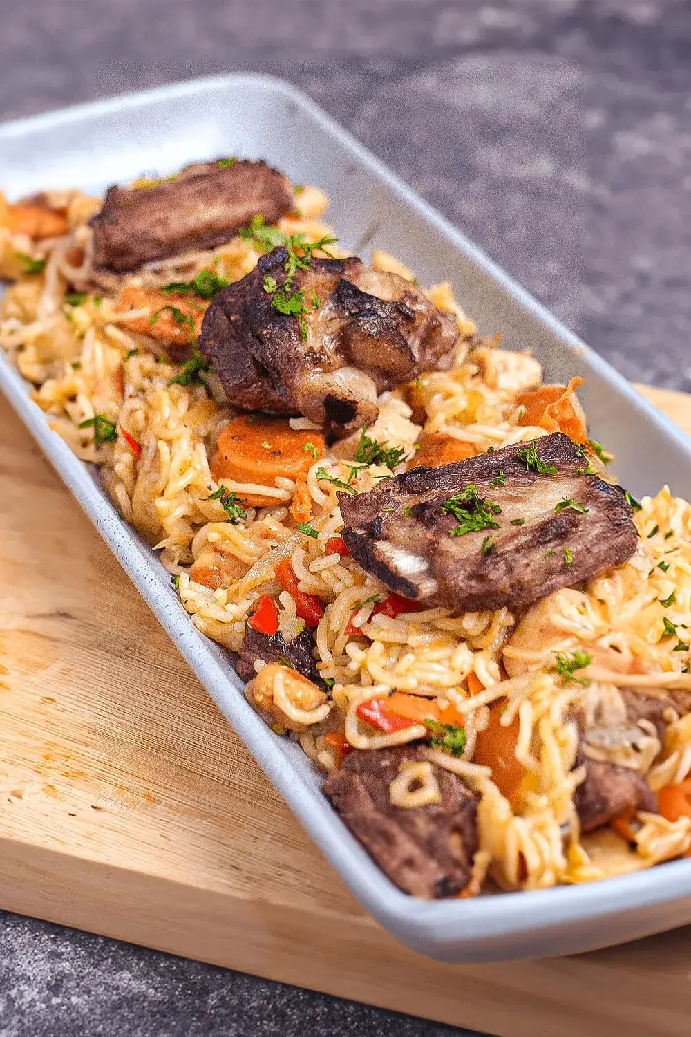 Fideos atollados